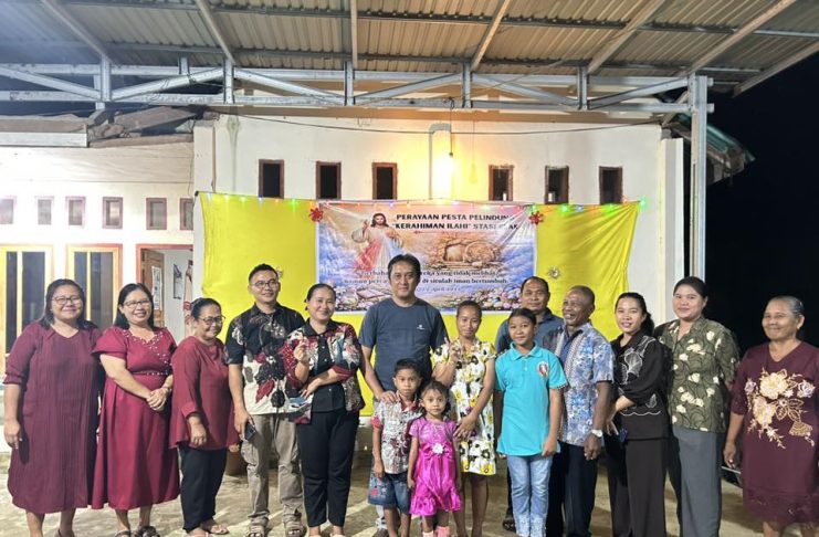 Rayakan Pesta Pelindung Kerahiman Ilahi, Umat Stasi Keak Diajak Menjadi Rasul-Rasul Kerahiman