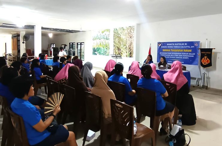 WKRI Bunda Teresa Calcutta GPI Gelar Penyuluhan Hukum Tentang Bullying dan KDRT