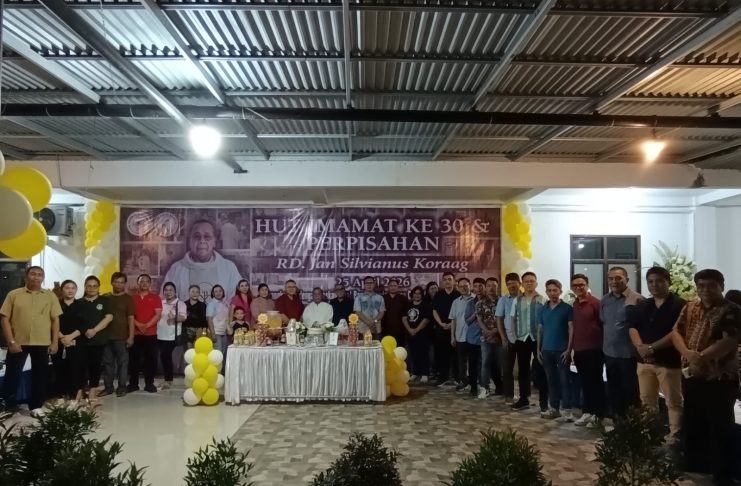 Rayaan HUT ke-30 Imamat, Pastor Jan Koraag Berpisah dengan Umat Paroki GPI