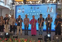 Family Gathering Komsos, Uskup Manado Ingatkan Kekuatan Berjalan Bersama