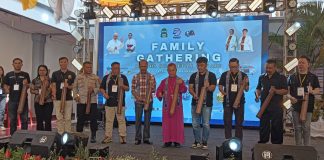 Family Gathering Komisi Komsos, Uskup Manado Ingatkan Kekuatan Berjalan Bersama