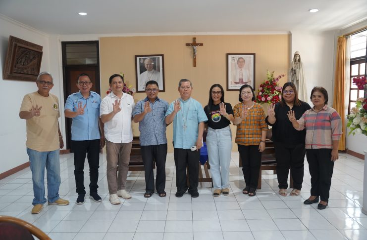 LP3KD Sulut Matangkan Persiapan PESPARANI Katolik Nasional IV 2027 Bersama Uskup Manado