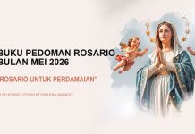 Buku Pedoman Rosario Bulan Mei 2026, Oleh Komisi Liturgi Keuskupan Manado