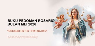 Buku Pedoman Rosario Bulan Mei 2026, Oleh Komisi Liturgi Keuskupan Manado