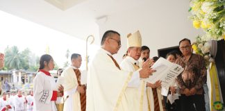 Resmikan Gereja Katolik, Bupati Buol: Menuju Buol Agamis, Tanpa Ada Gangguan!