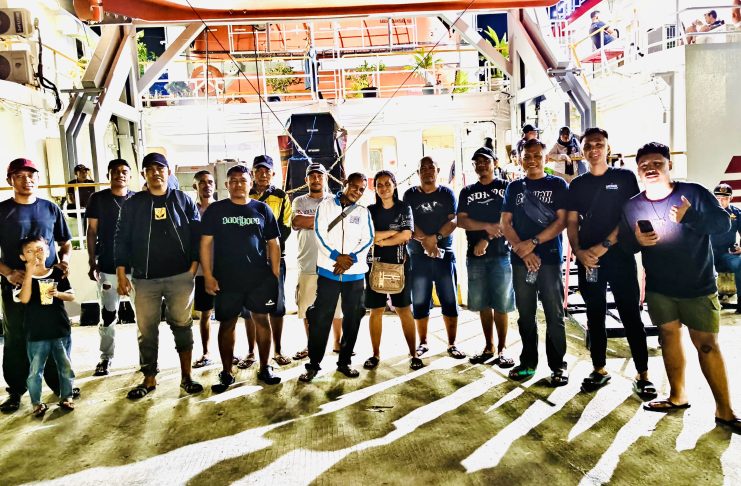Kontingen KBK Paroki Santo Yohanes Rasul Tahuna Bertolak ke Bolaang Mongondow Timur