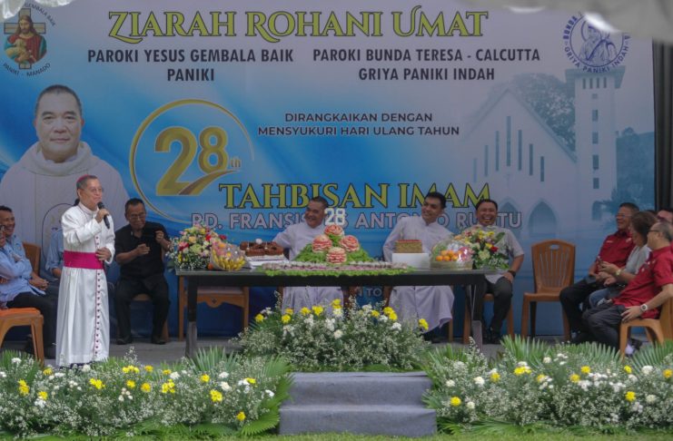 Uskup Rolly Untu: Imamat Adalah Warisan Kristus kepada Para Rasul Memuliakan Kemanusiaan