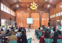 Uskup dan Tim Keuskupan Manado hadiri Monitoring dan Evaluasi Program Kerja Kevikepan Tondano-Mitra di Paroki Tataaran.