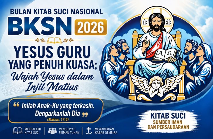 Sambut BKSN 2026, Umat Katolik Diajak Mendalami Sosok Yesus Sang Guru Lewat Injil Matius bksn 2026